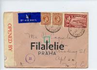 1942 JAMAICA/US CENSOR/KGVI
