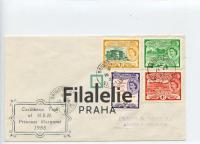 1955 ST.KITTS QEII/FDC