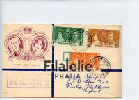 1937 TRINIDAD/ENGLAND KGVI/REG 2SCAN