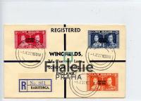 1937 RAROTONGA/ENGLAND KGVI/REG