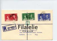 1937 CEYLON/ENGLAND KGVI/REG