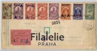 1936 ETHIOPIE/CZECHOSLOVAKIA REGIST