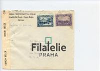 1940 BELG.CONGO/US CENSOR 2SCAN