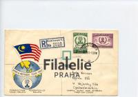 1960 MALAYA/CZECHOSLOVAKIA REG 2SCAN