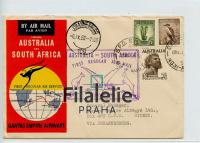 1952 AUSTRALIA/SOUTH AFRICA FirstFlifht 2SCAN