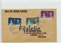 1937 FIJI/ENGLAND KGVI/FDC