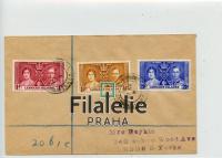 1937 LEEWARD/ENGLAND FDC/KGVI