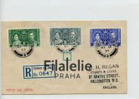 1937 TURKS/ENGLAND KGVI/REG 2SCAN