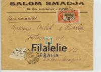 1922 TUNIS/CZECH REG 2SCAN