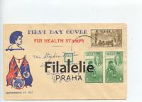 1951 FIJI/US KGVI/FDC 