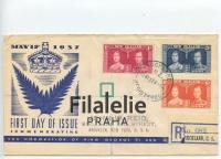 1937 NEW ZEALAND/US KGVI/REG/FDC 2SCAN