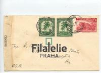 1944 BEL.CONGO/US CENSOR/2SCAN