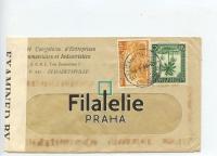 1944 BEL.CONGO/US CENSOR/2SCAN