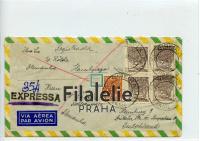 1952 BRASIL/GERMANY REG/EXPRES 2SCAN