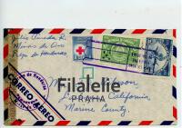 1945 HONDURAS/US AIR/CENSOR 2SCAN