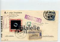 1942 MEXICO/US AIR/REG/CENSOR 2SCAN