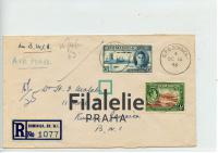 1946 DOMINICA/JAMAICA KGVI/AIR/REG 2SCAN