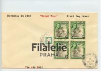 1953 JAMAICA QEII/FDC