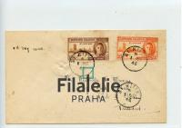 1946 LEWARD/TRINIDAD KGVI/FDC 2SCAN