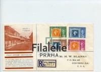 1948 MAURITIUS/US KGVI/FDC/REG 2SCAN