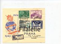 1949 BERMUDA REG/FDC