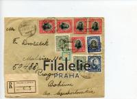 1922 CHILE/CZECH REG/2SCAN