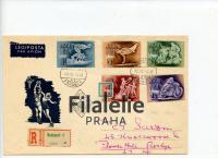 1950 MAGYAR/US FDC/REG