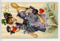 1910 VALENTIN/US/EMBOSS POST/2SC