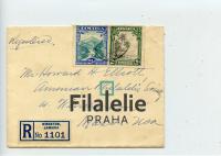 1936 JAMAICA/US KGV/REG 2SCAN