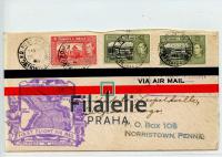 1941 TRINIDAD/BEL.CONGO FirstFlight KGVI