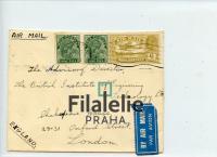 1933 INDIA/ENGLAND KGV/AIR