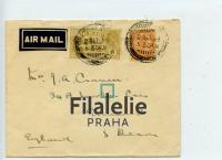 1933 INDIA/ENGLAND KGV/AIR