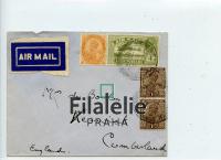 1936 INDIA/ENGLAND KGV/AIR