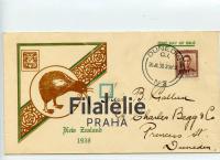 1938 NEW ZEALAND KGVI/FDC