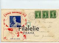 1937 CANADA/NEW ZEALAND KGVI/FDC