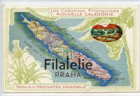 1905 MAP/LITHO/NEWCALEDONIE NEW/2SCAN