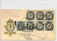 1954 AUSTRALIA/US FDC