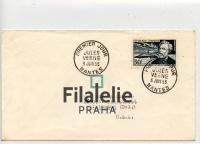 1955 FRANCE/US FDC