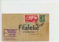 1951 GIBRALTAR/ENGLAND KGVI