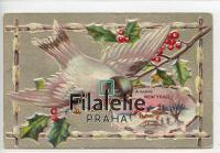 1909 NEWYEAR/US/EMBOSS POST/2SCAN