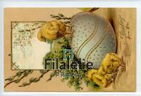 1907 EASTER/US/EMBOSS POST/2SCAN