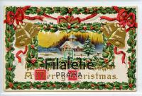 1911 XMAS/US/EMBOSS POST/2SCAN