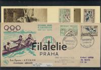 1953 FRANCE/SPORT/2FDC+2MC 981/2