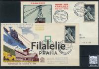 1956 FRANCE/CHAMONIX/2FDC 1107 I/II