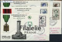 1957 FRANCE/HERO/5FDC 1129/33