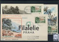 1957 FRANCE/GUADELOUPE/FDC/2MC 1160