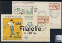 1958 FRANCE/BOULES/2FDC 1197 I/II