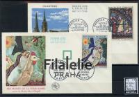 1963 FRANCE/ART/2FDC 1452/3
