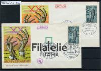 1965 FRANCE/DEPORT/2FDC 1506