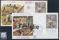 1969 FRANCE/SEURAT/2FDC 1687 I/II